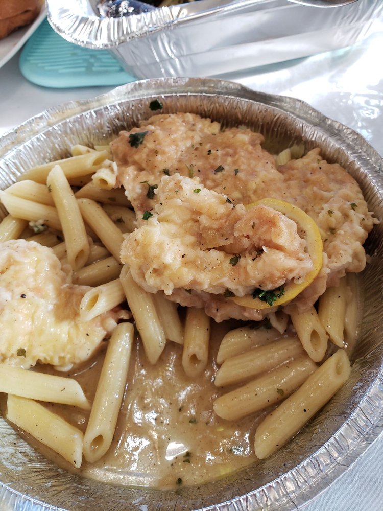 Order Chicken And Shrimp Francese food online from Mulberry Street Bay Shore store, Bay Shore on bringmethat.com