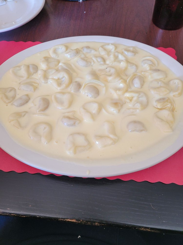 Order Tortellini Alfredo food online from Campobellos Pizzeria Restaurant store, East Amherst on bringmethat.com