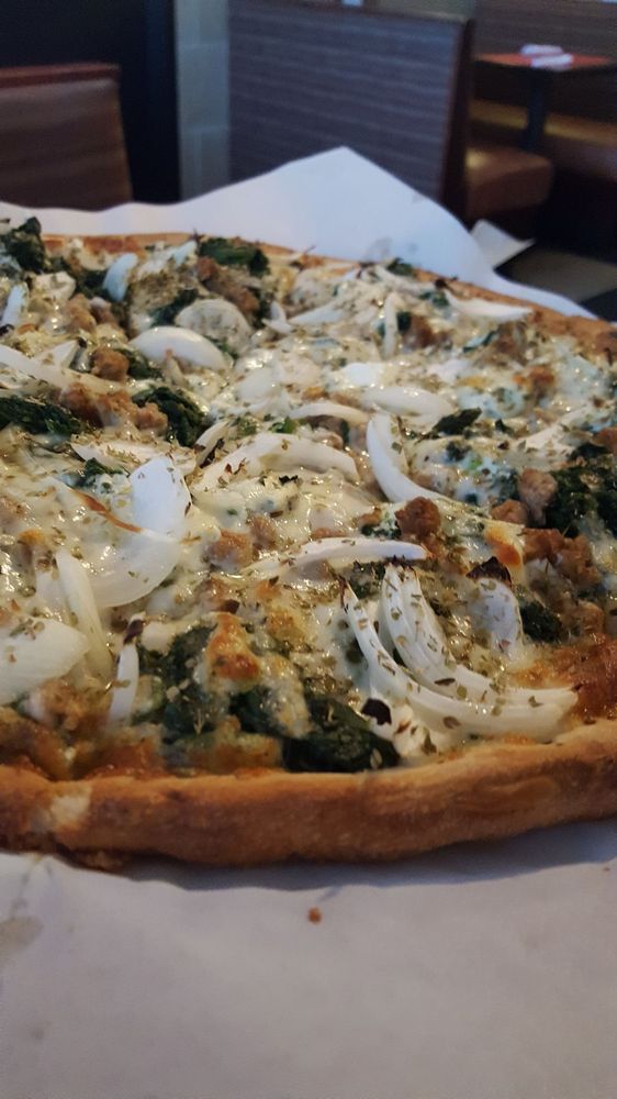 Order Popeye Pizza {Whole} food online from Campobellos Pizzeria Restaurant store, East Amherst on bringmethat.com