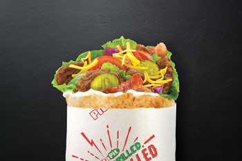 Order Bacon Cheeseburger food online from Pita Pit store, Grand Forks on bringmethat.com