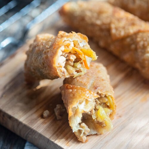 Order Chinese Egg Roll (3) food online from Rose Garden Chinese Restaurant store, Arvada on bringmethat.com