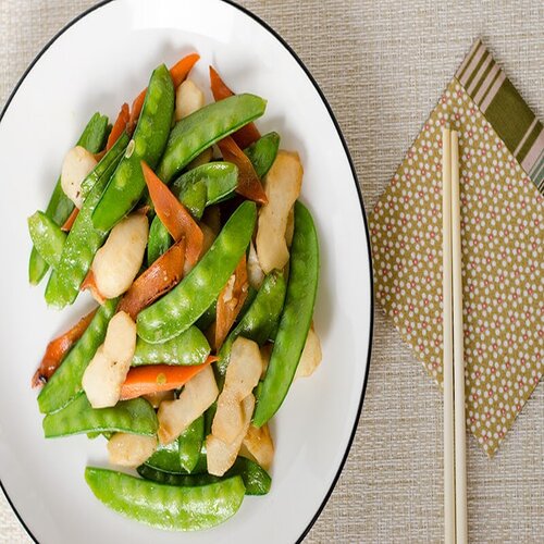 Order Snow Pea Pods W/water Chestnuts food online from Egg Roll King store, Aberdeen on bringmethat.com