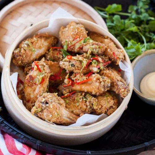 Order Salt & Pepper Chicken Wings food online from China City store, Oak Harbor on bringmethat.com