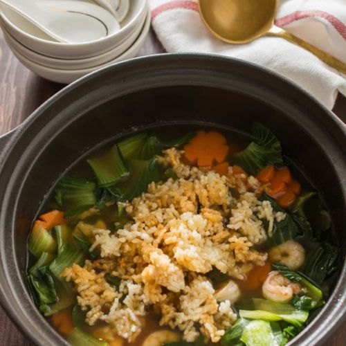 Order Sizzling Rice Soup Gf food online from China City store, Oak Harbor on bringmethat.com