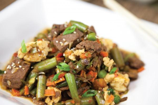 Order Mushu Beef food online from China City store, Oak Harbor on bringmethat.com