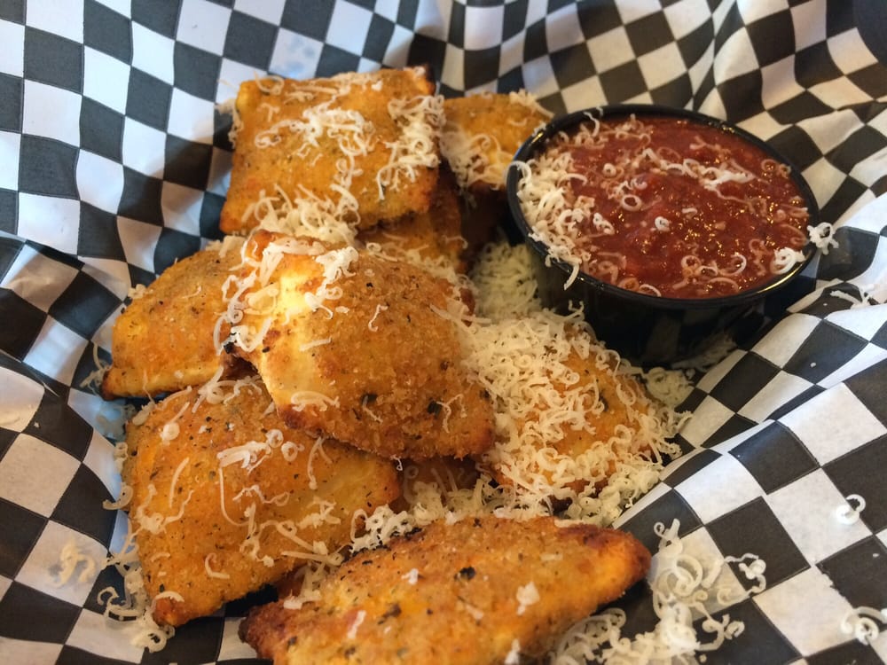 Order Toasted Ravioli food online from Paizano's Pizza store, Baker City on bringmethat.com