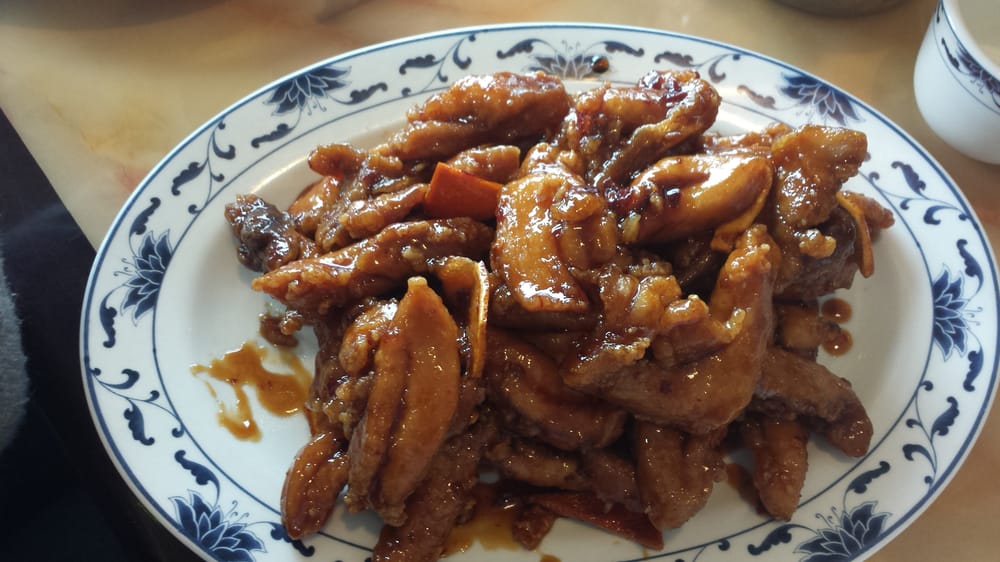 Order Orange Chicken food online from Double Happiness Chinese Restaurant store, Bend on bringmethat.com