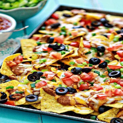 Order Nachos food online from La Sierra store, Forest Grove on bringmethat.com