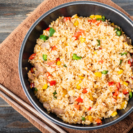 Order Pork Fried Rice food online from Wang's Chinese Cuisine store, Somerville on bringmethat.com