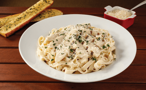 Order Fettuccine Alfredo with Chicken food online from Pizza Factory store, Menifee on bringmethat.com