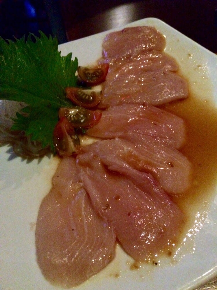 Order Hamachi & Salmon Carpaccio food online from Tokyo Table store, Irvine on bringmethat.com