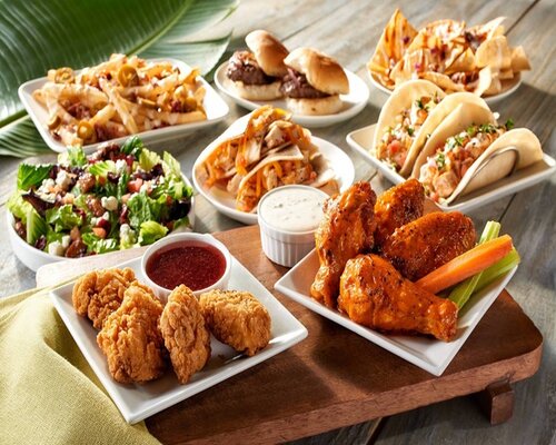 Order Grillers Sampler Platter food online from Griller's Restaurant store, Whiting on bringmethat.com