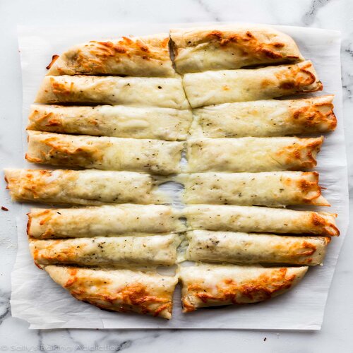 Order Mozzarella Breadsticks food online from T C Lando's Subs and Pizzeria store, Hudson on bringmethat.com