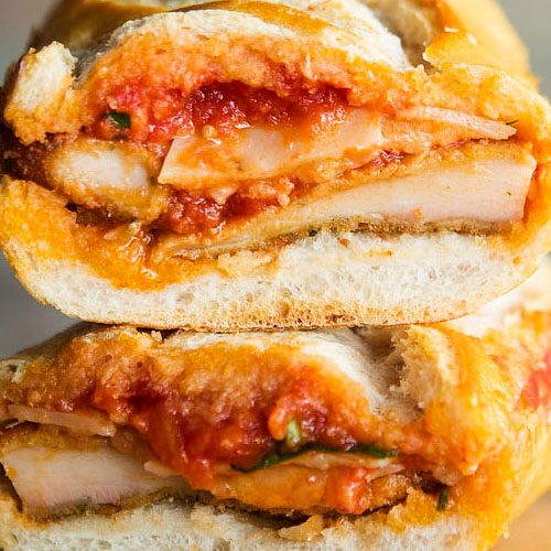 Order Chicken Parm food online from T C Lando's Subs and Pizzeria store, Hudson on bringmethat.com
