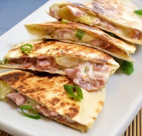 Order Ham & Cheese Quesadilla food online from T C Lando's Subs and Pizzeria store, Hudson on bringmethat.com