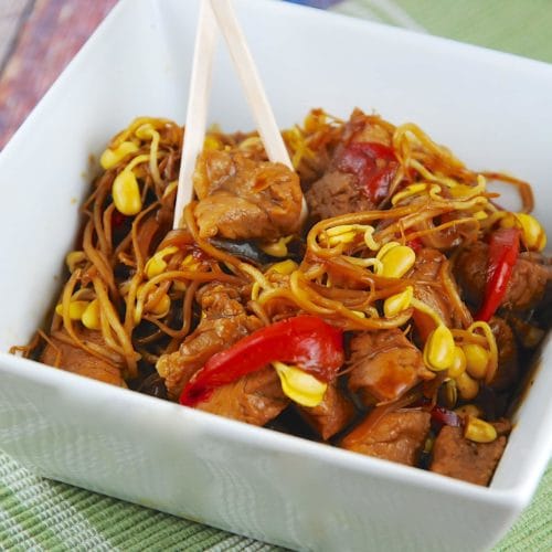 Order Roast Pork Chop Suey food online from Fuhing Chinese Restaurant store, Methuen on bringmethat.com