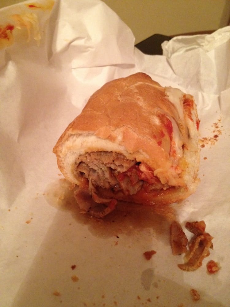 Order SAUSAGE { 8” GRINDER} food online from Bella Napoli store, West Springfield on bringmethat.com