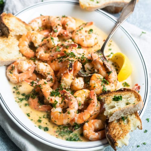 Order Shrimp Scampi food online from Gino's Trattoria & Pizzeria of New Hyde Park store, New Hyde Park on bringmethat.com