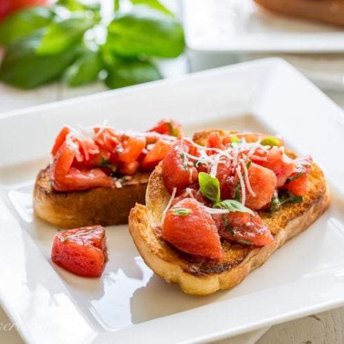 Order Bruschetta food online from Prosciutto's Pizzeria, Pub & Restaurant store, Cornelius on bringmethat.com