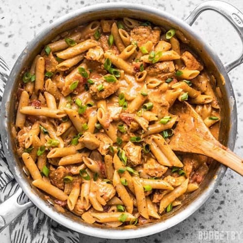Order Cajun Chicken Pasta (Small) food online from Prosciutto's Pizzeria, Pub & Restaurant store, Cornelius on bringmethat.com