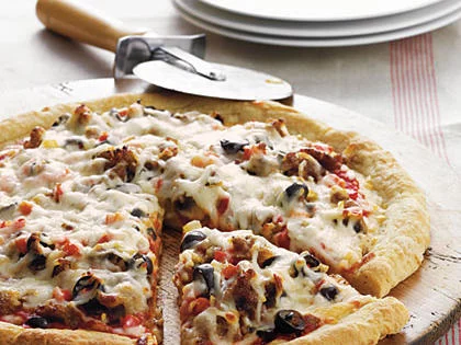 Order The Works food online from Monster's Pizza store, Hubert on bringmethat.com
