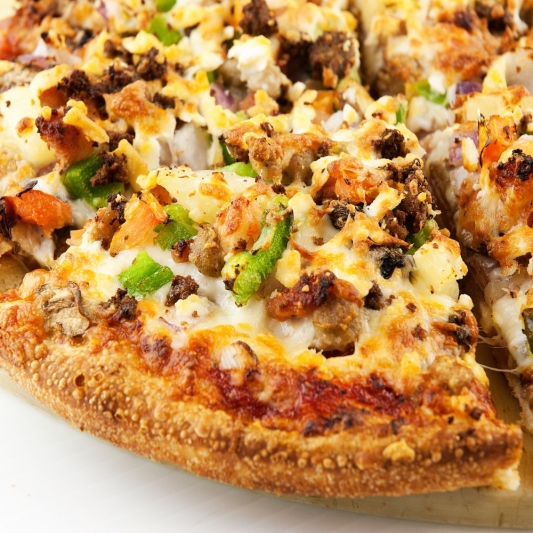 Order 3 Topping food online from Monster's Pizza store, Hubert on bringmethat.com