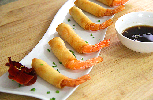 Order Shrimp Egg Roll (1) food online from Great China store, Mooresville on bringmethat.com