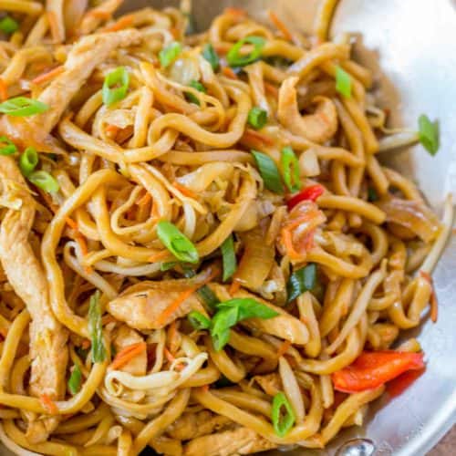Order Chicken Lo Mein food online from Chopstix store, Goldsboro on bringmethat.com