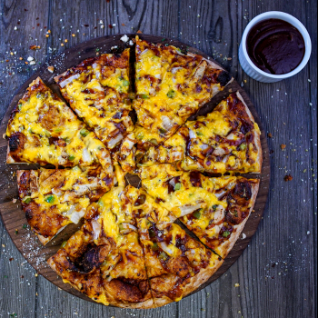 Order BBQ Chicken Pizza (Small) food online from Fox's Pizza Den store, Coudersport on bringmethat.com