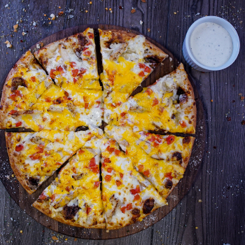 Order Chicken Rancher Pizza (Small) food online from Fox's Pizza Den store, Coudersport on bringmethat.com