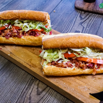 Order Blt Hoagie food online from Fox's Pizza Den store, Coudersport on bringmethat.com