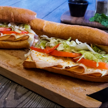 Order Turkey Breast Hoagie food online from Fox's Pizza Den store, Coudersport on bringmethat.com