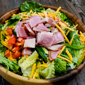Order Chef Salad food online from Fox's Pizza Den store, Coudersport on bringmethat.com