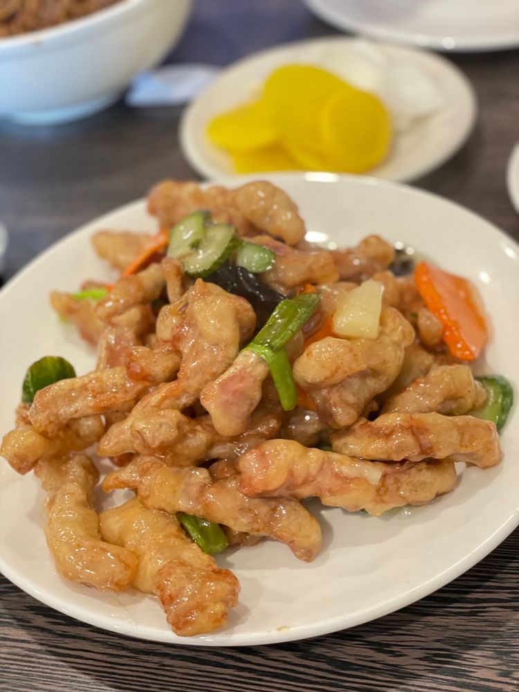 Order Sweet & Sour Pork food online from Peking Restaurant store, Downey on bringmethat.com