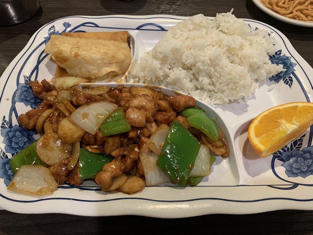 Order Almond Chicken food online from Peking Restaurant store, Downey on bringmethat.com
