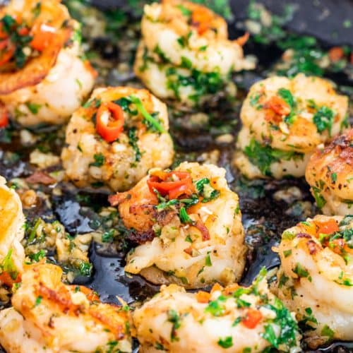 Order CHILI GARLIC PRAWNS food online from Sam's Chowder House store, Half Moon Bay on bringmethat.com