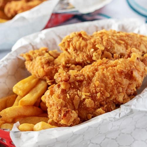 Order CHICKEN TENDERS AND FRIES food online from Sam's Chowder House store, Half Moon Bay on bringmethat.com