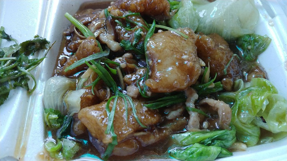 Order Filet Fish Brown Sauce food online from Sea Empress Seafood Restaurant store, Gardena on bringmethat.com