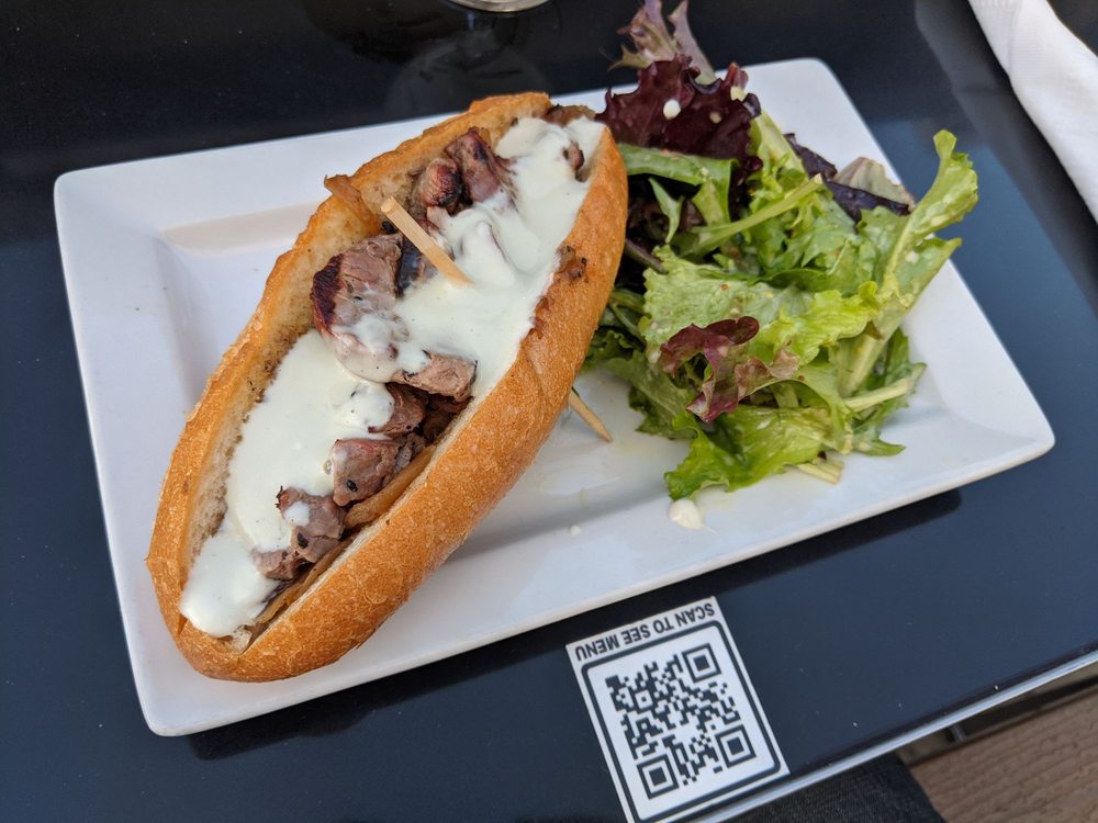 Order Filet Sandwich food online from The Back Abbey store, Claremont on bringmethat.com