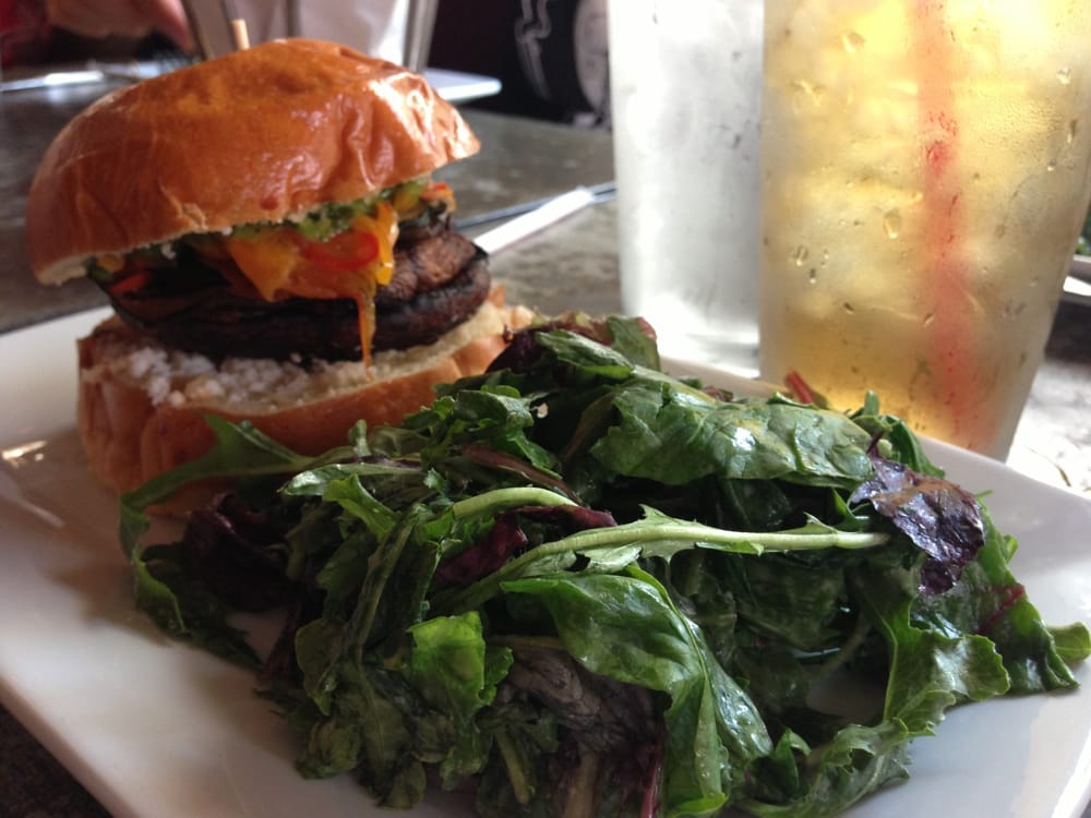 Order Portobello Burger food online from The Back Abbey store, Claremont on bringmethat.com