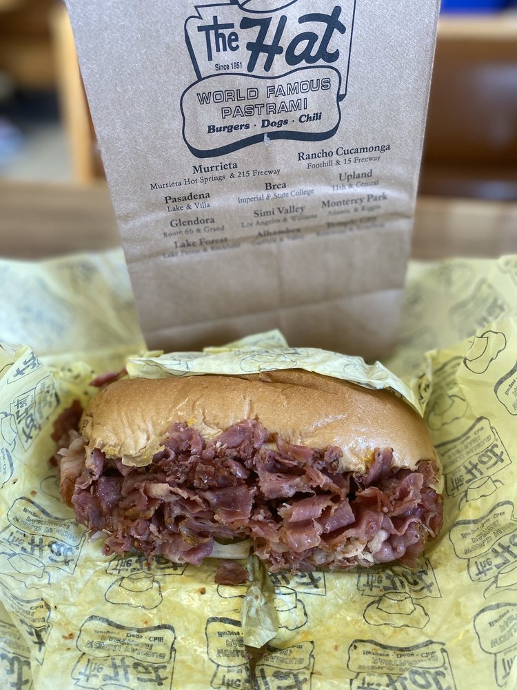 Order Pastrami Dip food online from The Hat store, Lake Forest on bringmethat.com