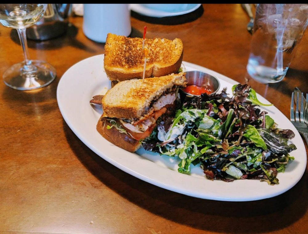 Order Alamo Chicken Bacon Club food online from The Peasant's Courtyard store, Alamo on bringmethat.com