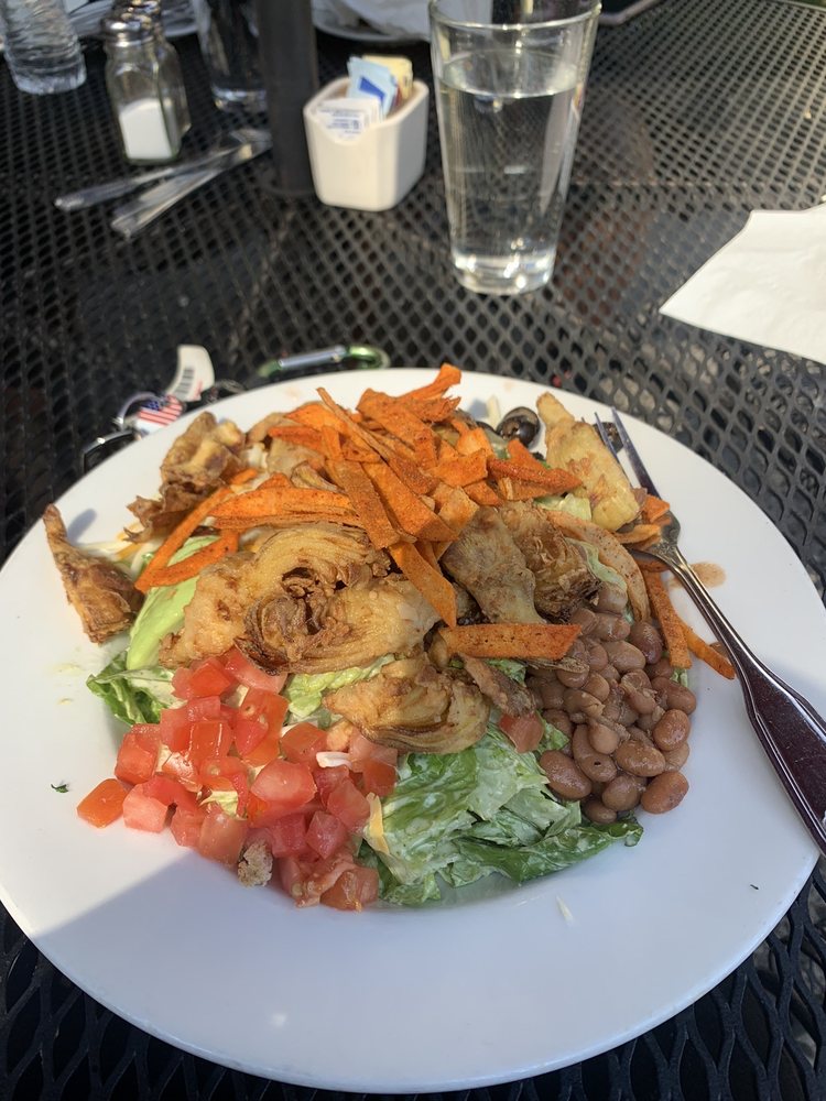 Order Taco Salad food online from The Peasant's Courtyard store, Alamo on bringmethat.com