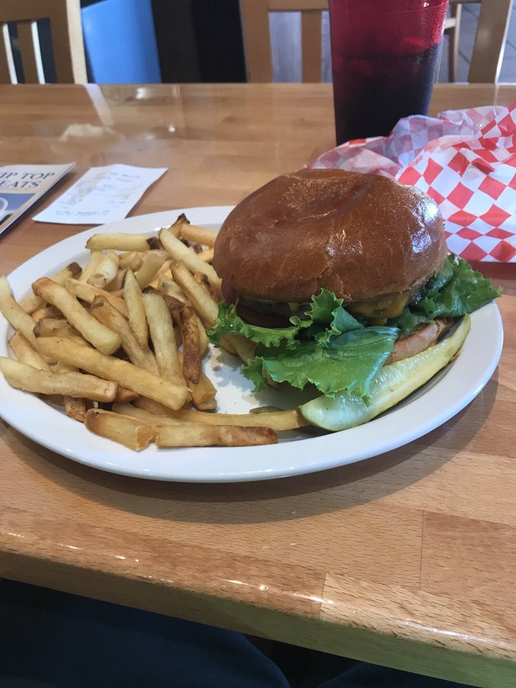 Order Big John Cheese Burger (8oz.) Combo food online from Tip Top Meats store, Carlsbad on bringmethat.com
