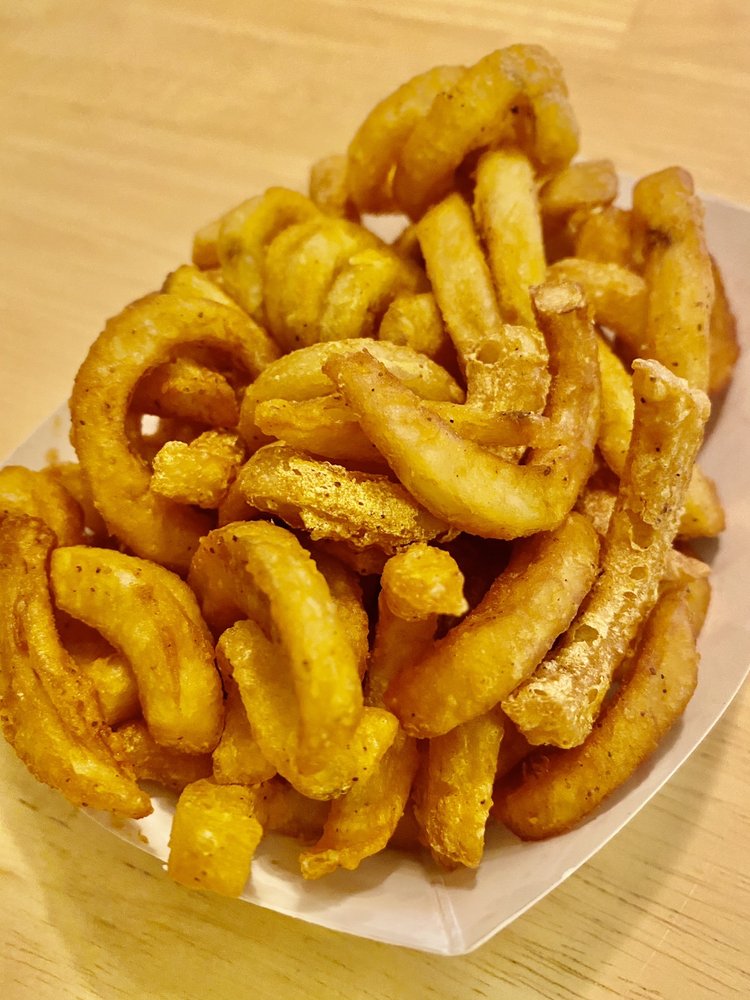 Order CURLY FRIES food online from Beep's Burgers store, San Francisco on bringmethat.com