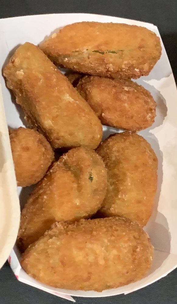Order JALAPEÑO POPPERS food online from Beep's Burgers store, San Francisco on bringmethat.com